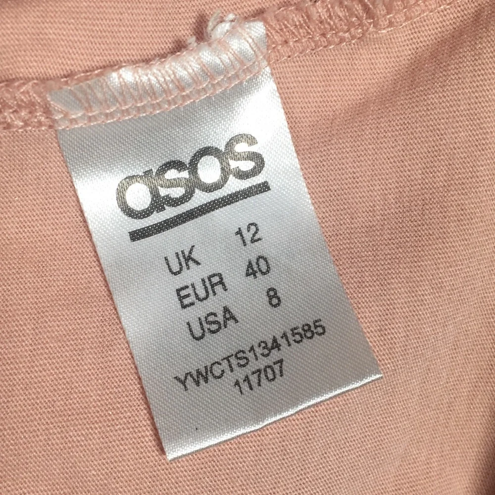 💰 5/25$ ♻️ ASOS Size 8 Peach Top - Picture 5 of 5
